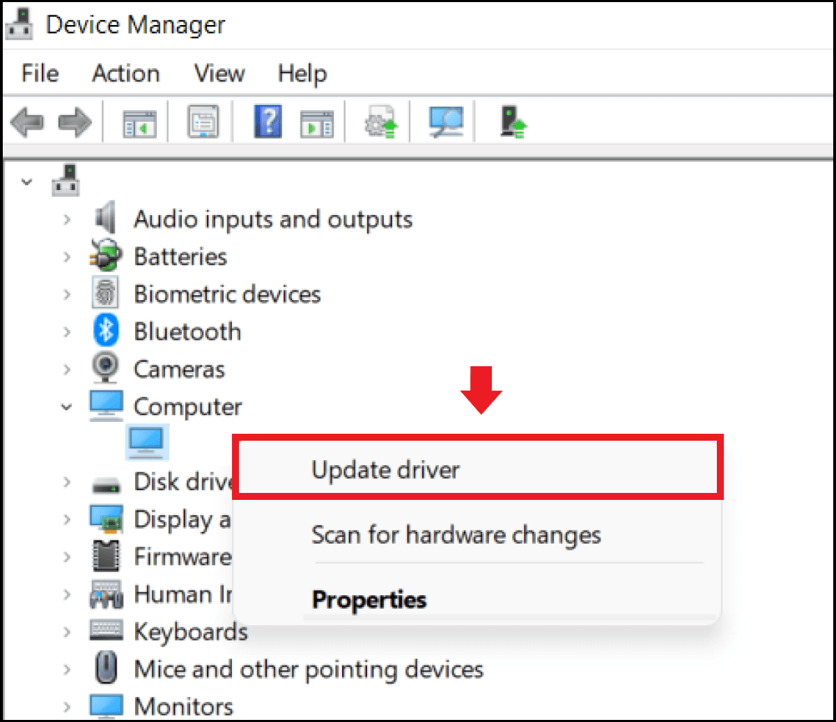 Update driver - arahmod