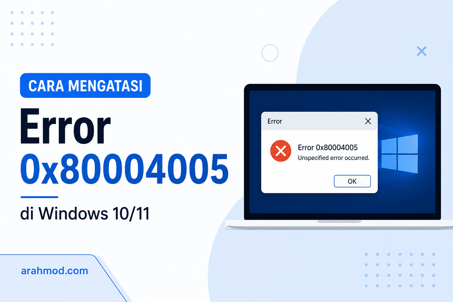 fix error 0x80004005 arahmod