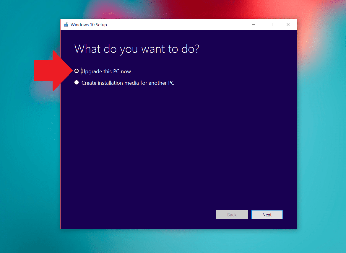 Gunakan Media Creation Tool untuk Update