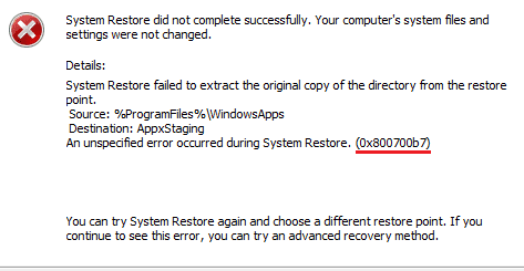 Penyebab Error 0x800700b7 arahmod