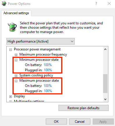 Power Settings copy