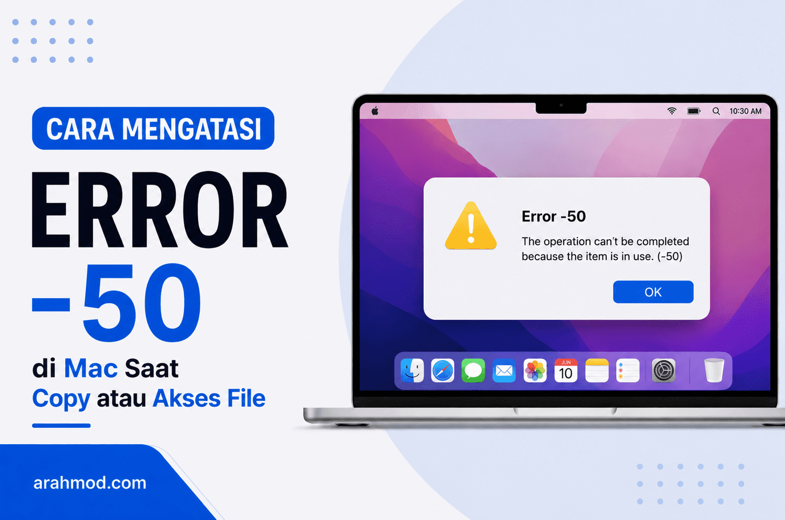 error -50 mac