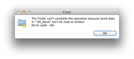 error code -36